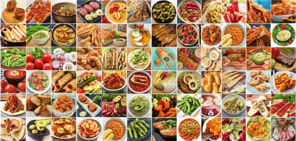 Featured dishes collage